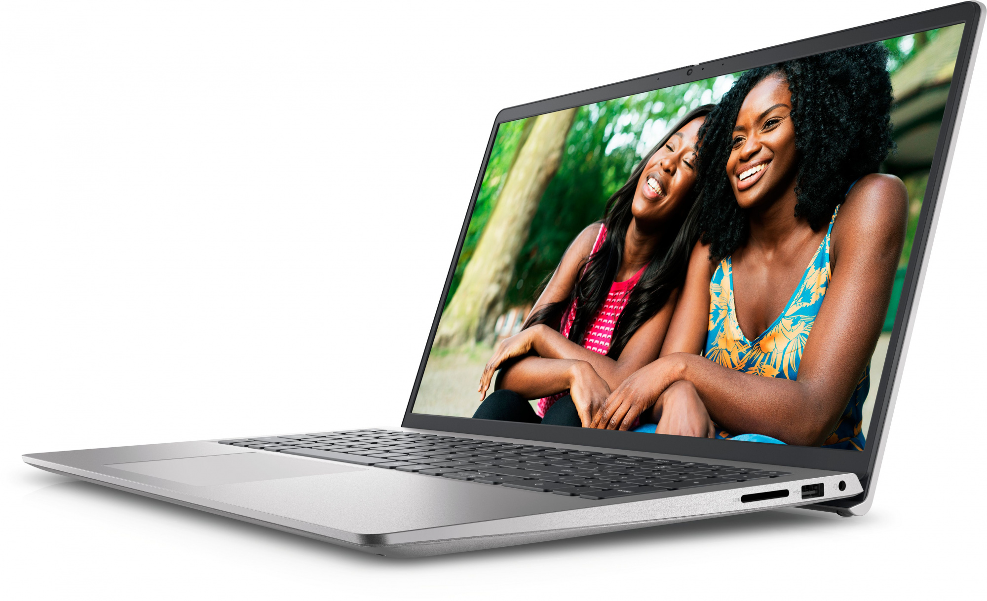 Ноутбук Dell Inspiron 3525 Ryzen 7 5825U 16Gb SSD512Gb AMD Radeon 15.6" WVA FHD (1920x1080) Ubuntu silver WiFi BT Cam (3525-7480) — фото 3
