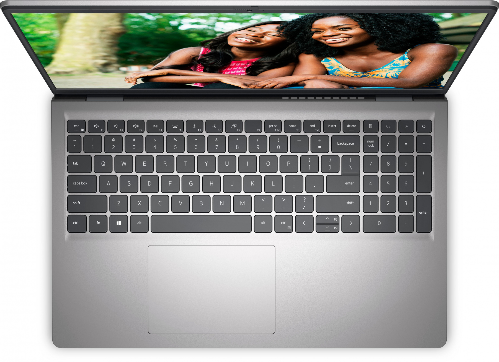 Ноутбук Dell Inspiron 3525 Ryzen 7 5825U 16Gb SSD512Gb AMD Radeon 15.6" WVA FHD (1920x1080) Ubuntu silver WiFi BT Cam (3525-7480) — фото 2
