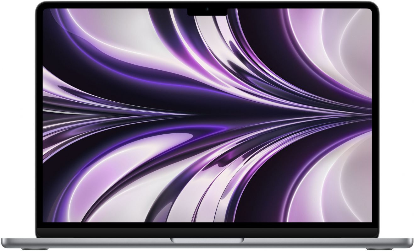 Ноутбук Apple MacBook Air A2681 M2 8 core 16Gb SSD256Gb/8 core GPU 13.6" IPS (2560x1664) Mac OS grey space WiFi BT Cam (Z15S0000B)