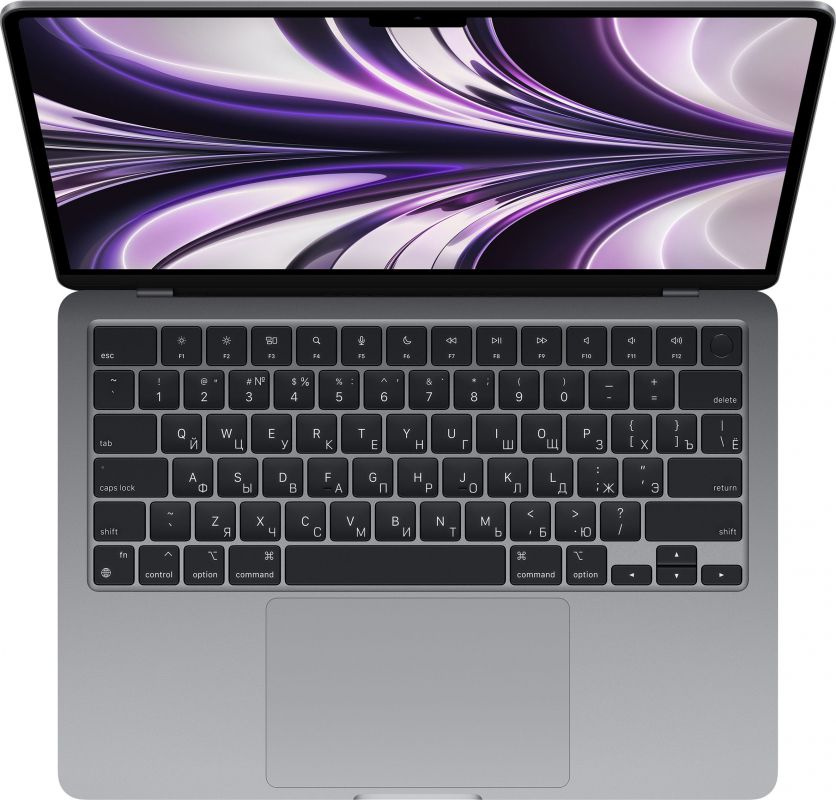 Ноутбук Apple MacBook Air A2681 M2 8 core 16Gb SSD256Gb/8 core GPU 13.6" IPS (2560x1664) Mac OS grey space WiFi BT Cam (Z15S0000B) — фото 6