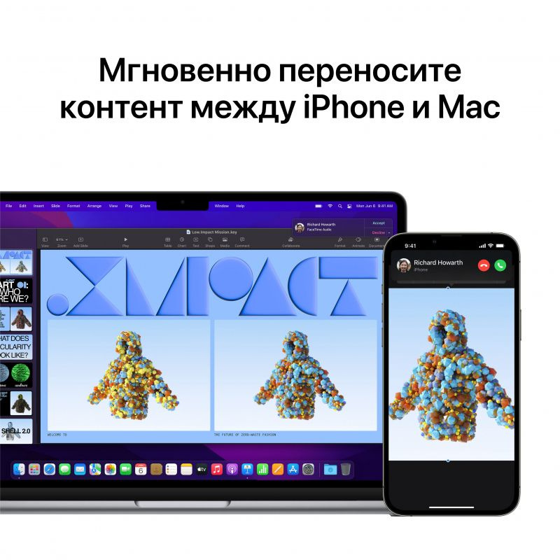 Ноутбук Apple MacBook Air A2681 M2 8 core 16Gb SSD512Gb/8 core GPU 13.6" IPS (2560x1664) Mac OS grey space WiFi BT Cam (Z15S0000P) — фото 5