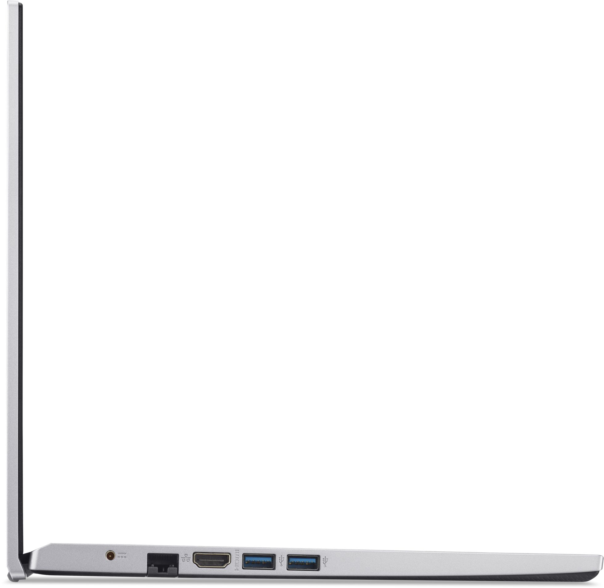 Ноутбук Acer Aspire 3 A315-59- Slim Core i3 1215U 4Gb SSD256Gb Intel UHD Graphics 15.6" IPS FHD (1920x1080) Eshell silver WiFi BT Cam (NX.K6TER.001) — фото 8