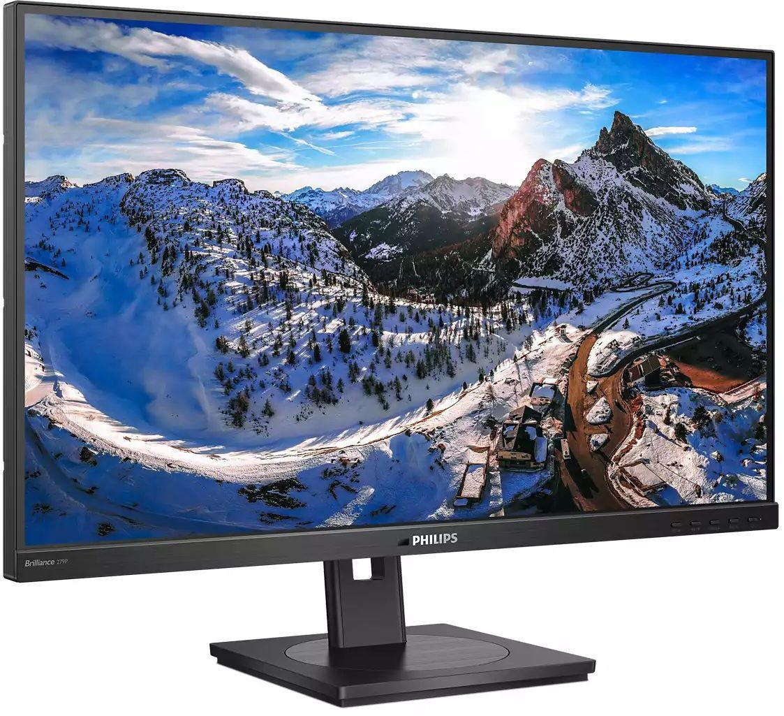 Монитор Philips 27" 279P1 черный IPS LED 16:9 HDMI M/M матовая HAS Piv 350cd 178гр/178гр 3840x2160 60Hz DP UHD USB 7.52кг