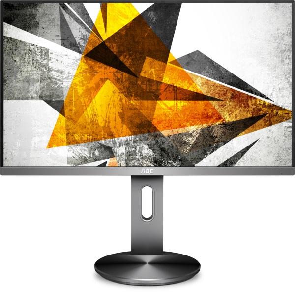 Монитор AOC 27" Professional I2790PQU/BT(00/01) темно-серый IPS LED 16:9 HDMI M/M матовая HAS Piv 1000:1 250cd 178гр/178гр 1920x1080 60Hz VGA DP FHD USB 5.8кг — фото 6