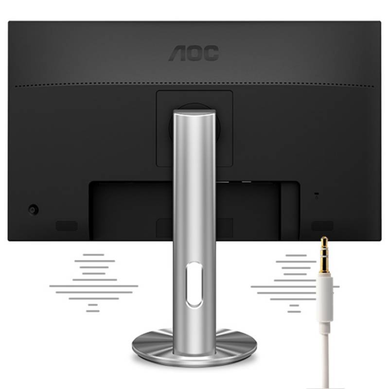 Монитор AOC 27" Professional I2790PQU/BT(00/01) темно-серый IPS LED 16:9 HDMI M/M матовая HAS Piv 1000:1 250cd 178гр/178гр 1920x1080 60Hz VGA DP FHD USB 5.8кг — фото 5