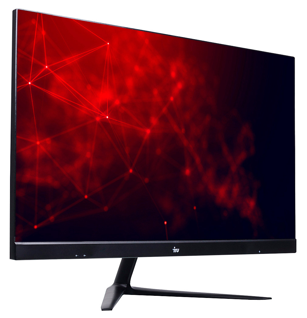 Моноблок IRU Office P2310H4 23.8" Full HD i3 10105 (3.7) 8Gb 1Tb SSD250Gb UHDG 630 Free DOS GbitEth WiFi BT 120W Cam черный 1920x1080 (RUS) — фото 2