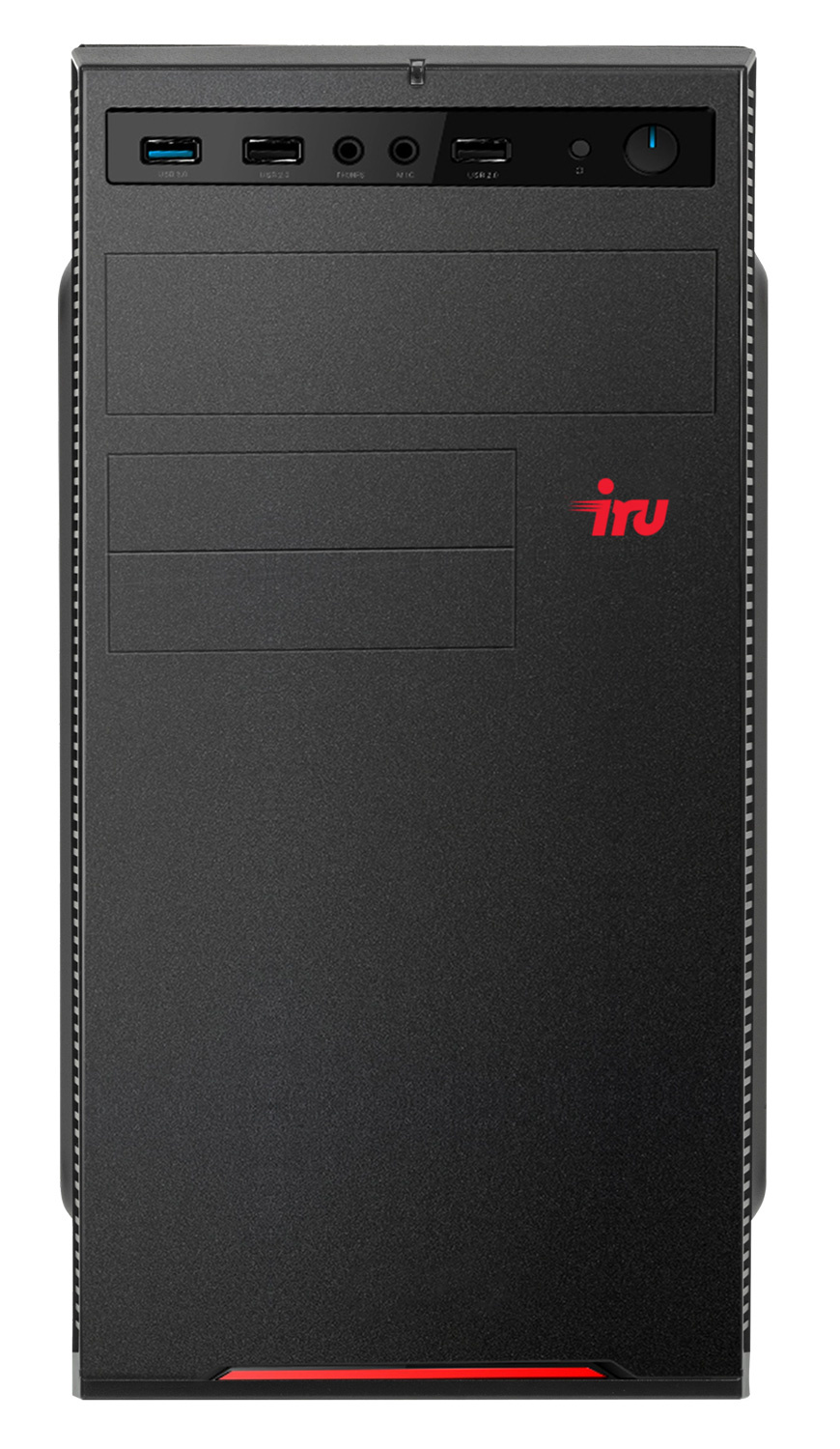 ПК IRU Home 315 MT i5 9400F (2.9) 8Gb 1Tb 7.2k SSD120Gb GTX1050Ti 4Gb Windows 10 Home Single Language 64 GbitEth 400W черный (1476521) — фото 3