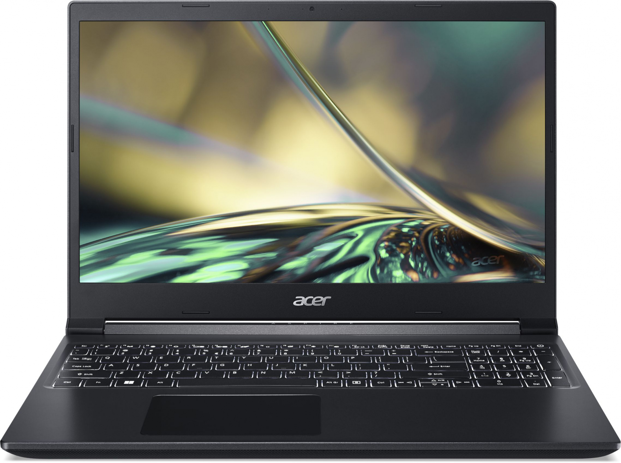 Ноутбук Acer Aspire 7 A715-43G-R2PG Ryzen 5 5625U 16Gb SSD512Gb NVIDIA GeForce RTX 3050 4Gb 15.6" FHD (1920x1080) Eshell black WiFi BT Cam (NH.QHDER.008)