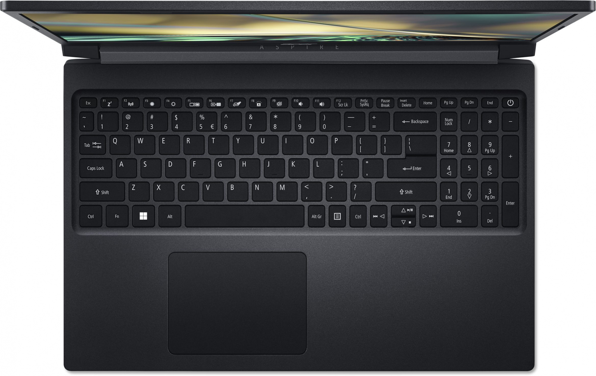 Ноутбук Acer Aspire 7 A715-43G-R2PG Ryzen 5 5625U 16Gb SSD512Gb NVIDIA GeForce RTX 3050 4Gb 15.6" FHD (1920x1080) Eshell black WiFi BT Cam (NH.QHDER.008) — фото 4