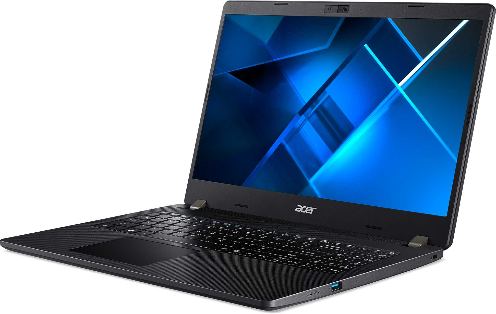 Ноутбук Acer TravelMate P2 TMP214-53 Core i3 1115G4 8Gb SSD256Gb Intel UHD Graphics 14" TN HD (1366x768) Windows 10 Professional 64 black WiFi BT Cam (NX.VPNEK.00A) — фото 3