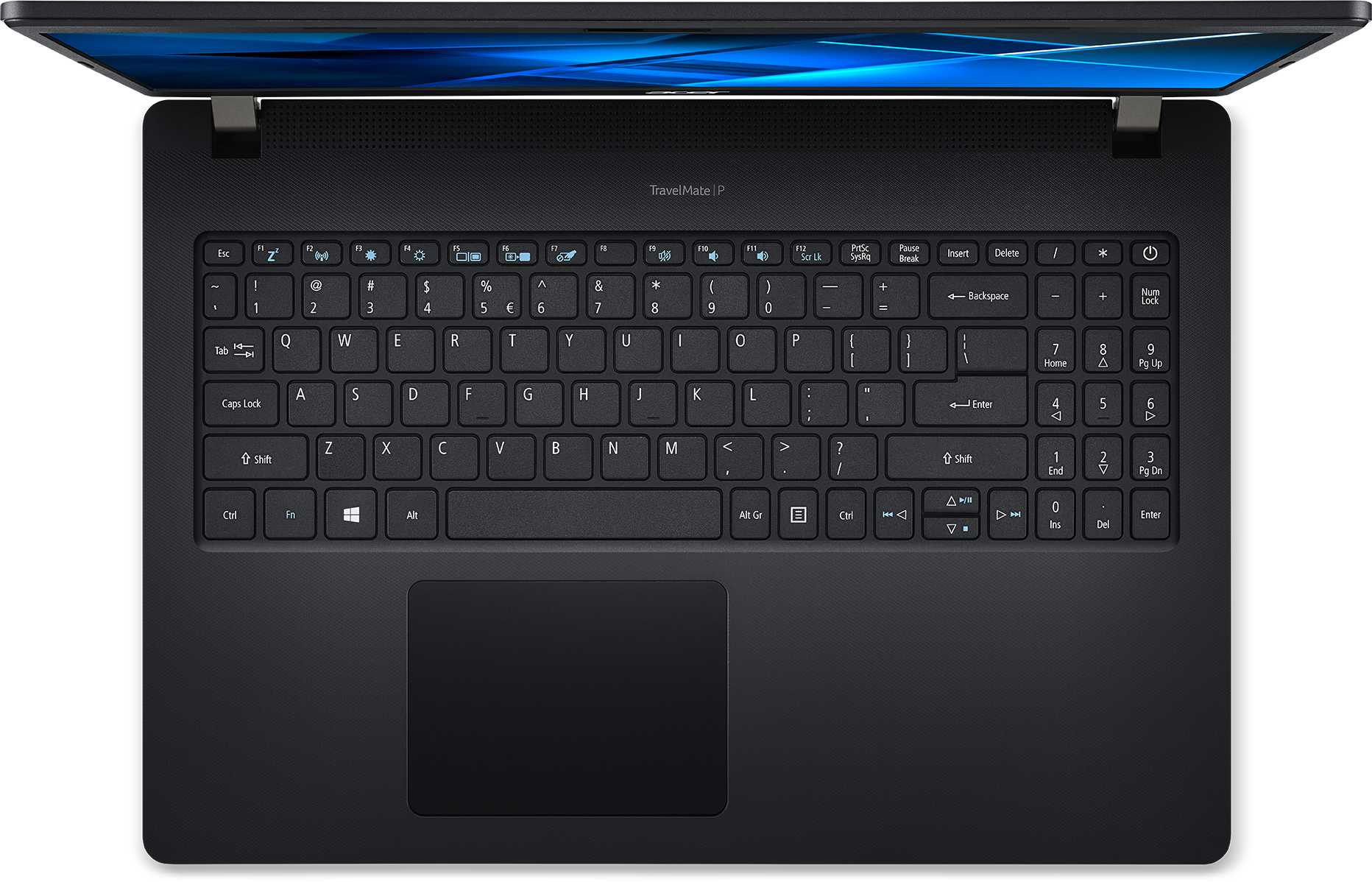 Ноутбук Acer TravelMate P2 TMP214-53 Core i3 1115G4 8Gb SSD256Gb Intel UHD Graphics 14" TN HD (1366x768) Windows 10 Professional 64 black WiFi BT Cam (NX.VPNEK.00A) — фото 4