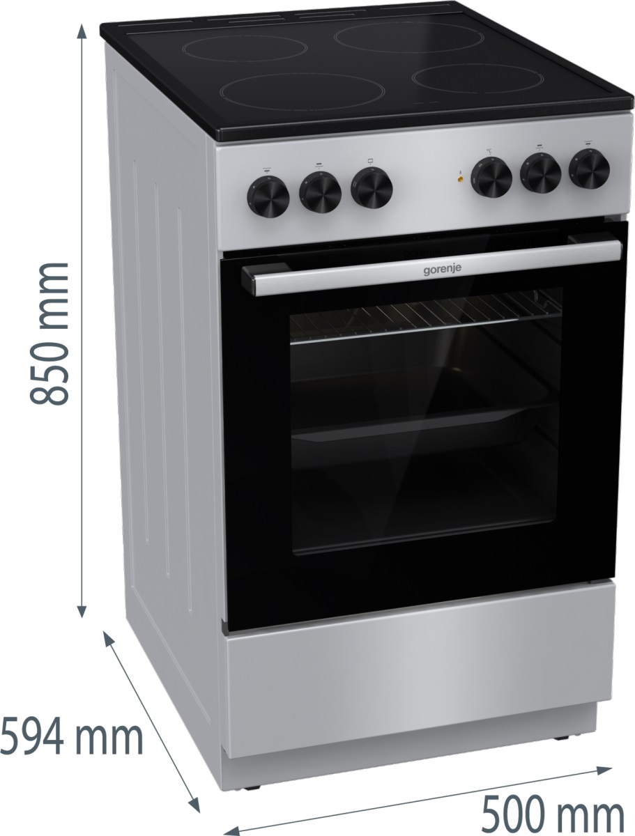Электрическая плита Gorenje GEC5A11SG — фото 7