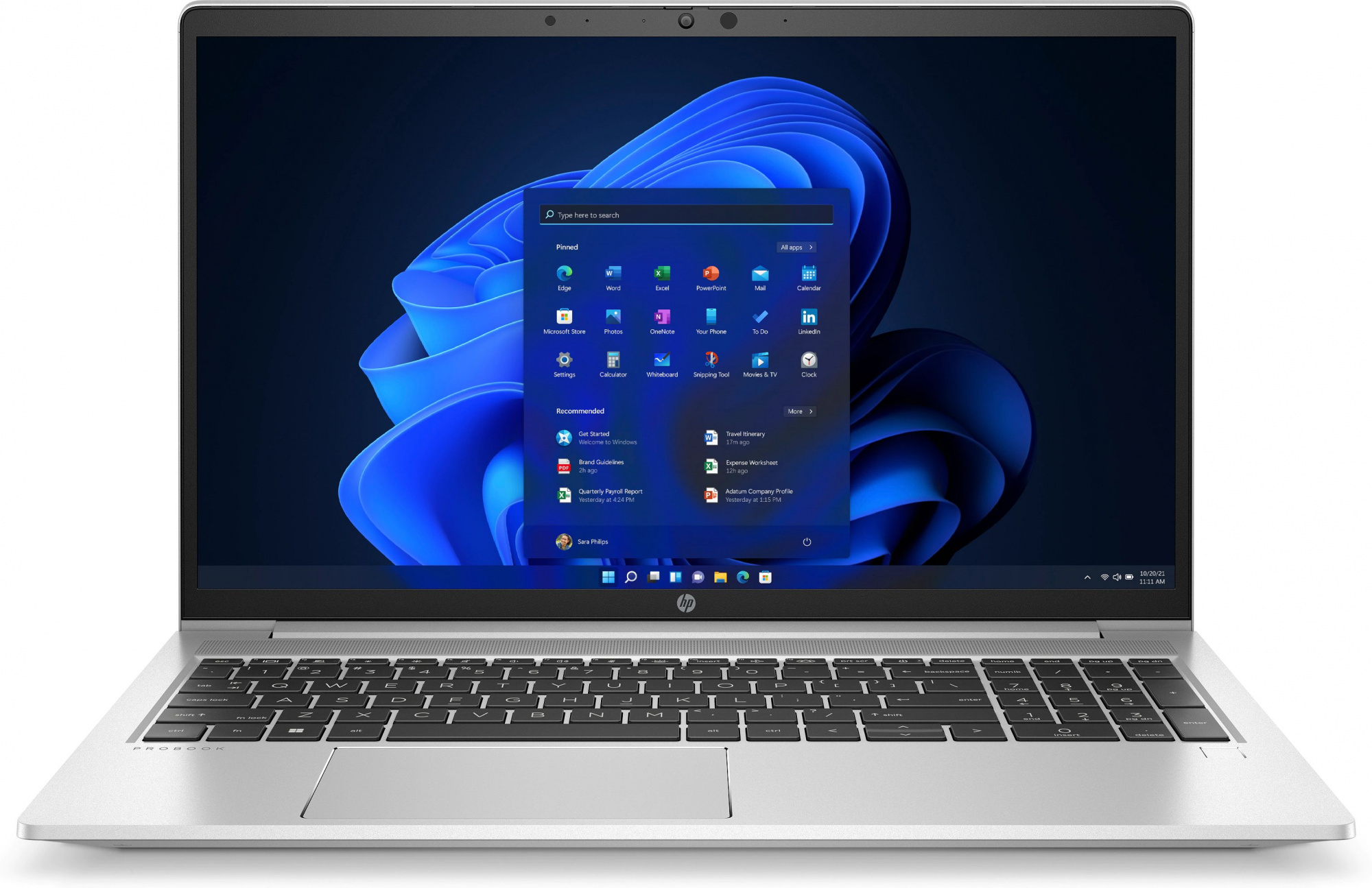 Ноутбук HP ProBook 650 G8 Core i5 1135G7 8Gb SSD256Gb Intel Iris Xe graphics 15.6" UWVA FHD (1920x1080) Windows 10 Professional 64 silver WiFi BT Cam (3S8N9EA)