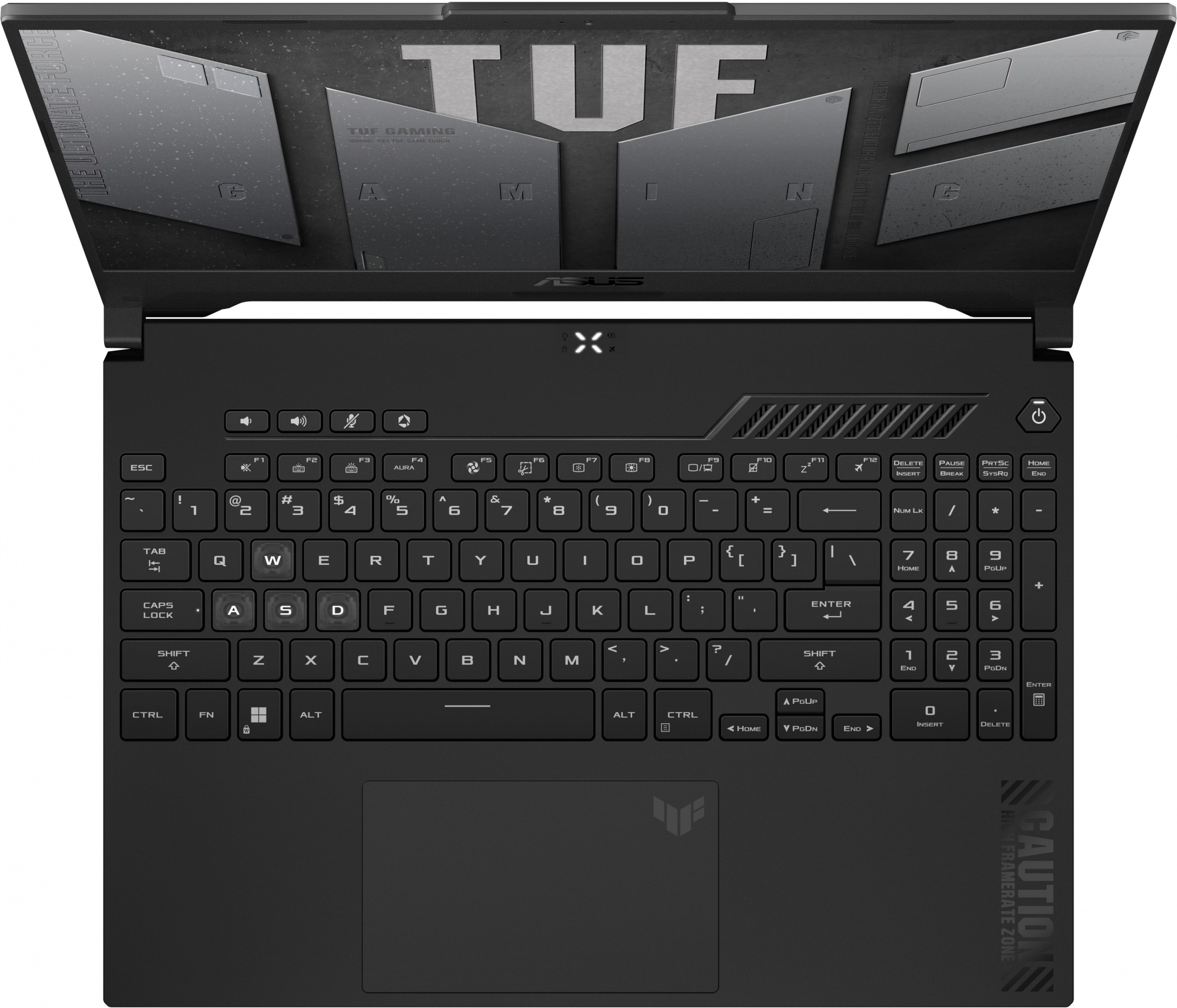Ноутбук Asus TUF Gaming A15 FA507NU-LP055 Ryzen 7 7735HS 16Gb SSD512Gb NVIDIA GeForce RTX4050 6Gb 15.6" IPS FHD (1920x1080) noOS grey WiFi BT Cam (90NR0EB5-M006E0) — фото 14