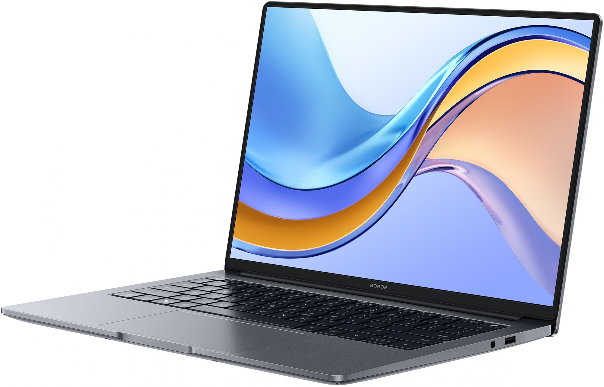 Ультрабук Honor MagicBook X14 Core i5 12450H 8Gb SSD512Gb Intel UHD Graphics 14" IPS FHD (1920x1200) Windows 11 Home grey WiFi BT Cam (5301AFJX) — фото 9