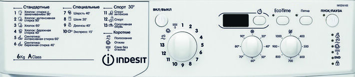 Стиральная машина INDESIT IWSD6105CISL — фото 3