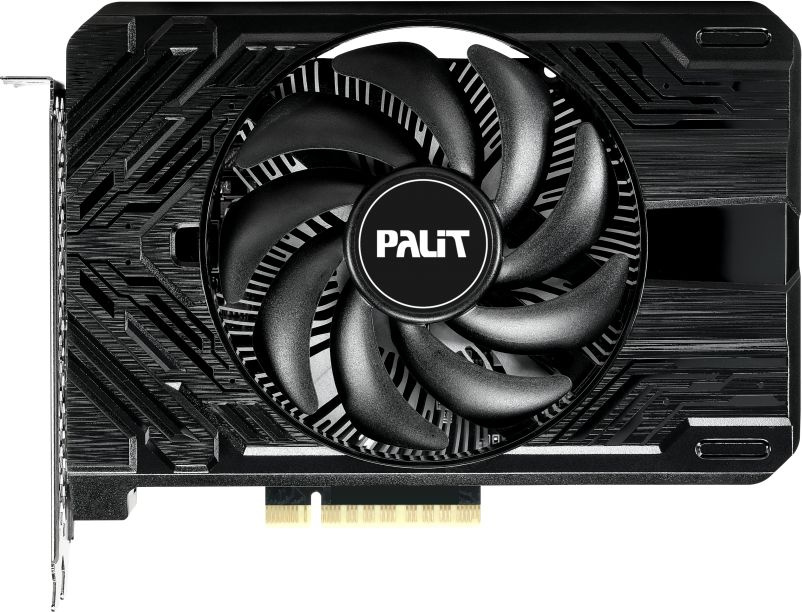 Видеокарта Palit PCI-E 4.0 RTX4060 STORMX NVIDIA GeForce RTX 4060 8192Mb 128 GDDR6 1830/17000 HDMIx1 DPx3 HDCP Ret — фото 2