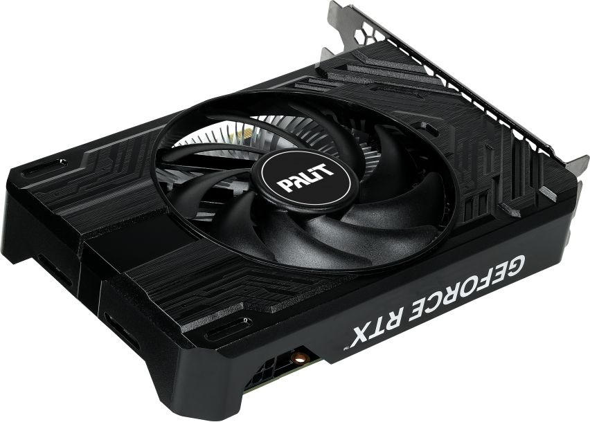 Видеокарта Palit PCI-E 4.0 RTX4060 STORMX NVIDIA GeForce RTX 4060 8192Mb 128 GDDR6 1830/17000 HDMIx1 DPx3 HDCP Ret — фото 6