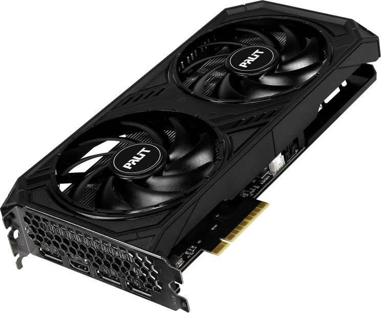 Видеокарта Palit PCI-E 4.0 RTX4060 DUAL OC NVIDIA GeForce RTX 4060 8192Mb 128 GDDR6 1830/17000 HDMIx1 DPx3 HDCP Ret — фото 8