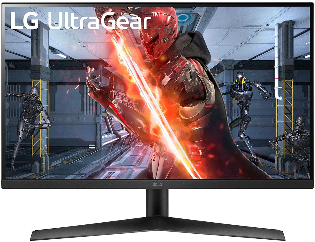 Монитор LG 27" UltraGear 27GN60R-B черный IPS 16:9 HDMI матовая 350cd 178гр/178гр 1920x1080 144Hz G-Sync FreeSync Premium DP FHD 5.8кг — фото 2