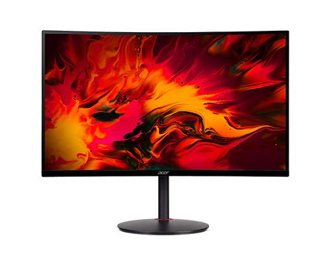 ЖК монитор ACER XZ270UPBMIIPHX 27" Curved Panel VA 2560x1440 16:9 165Hz Matte 1 мс Колонки Регулируется по высоте Наклон UM.HX0EE.P15