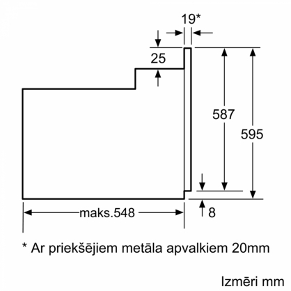 Духовой шкаф Электрический Bosch HBF113BR1S — фото 4