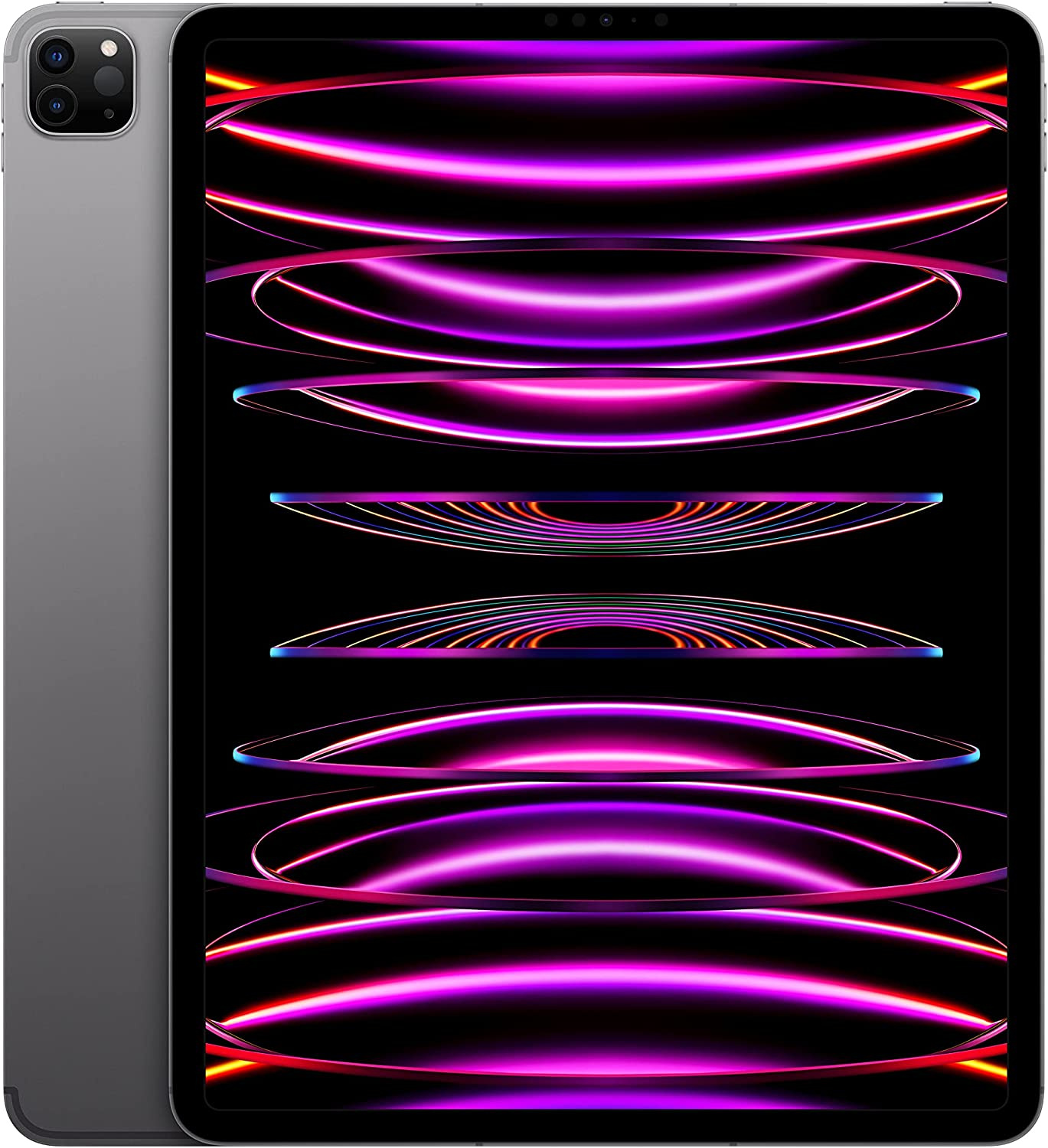 Планшет Apple iPad Pro 2022 A2764 M2 8C RAM8Gb ROM512Gb 12.9" IPS 2732x2048 3G 4G ДА iOS серый космос 12Mpix 12Mpix BT GPS WiFi Touch 9hr