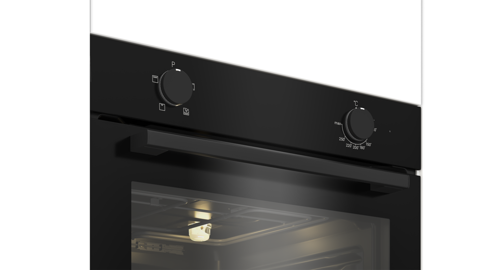 Духовой шкаф Электрический Indesit IFE 2420 BL черный — фото 3