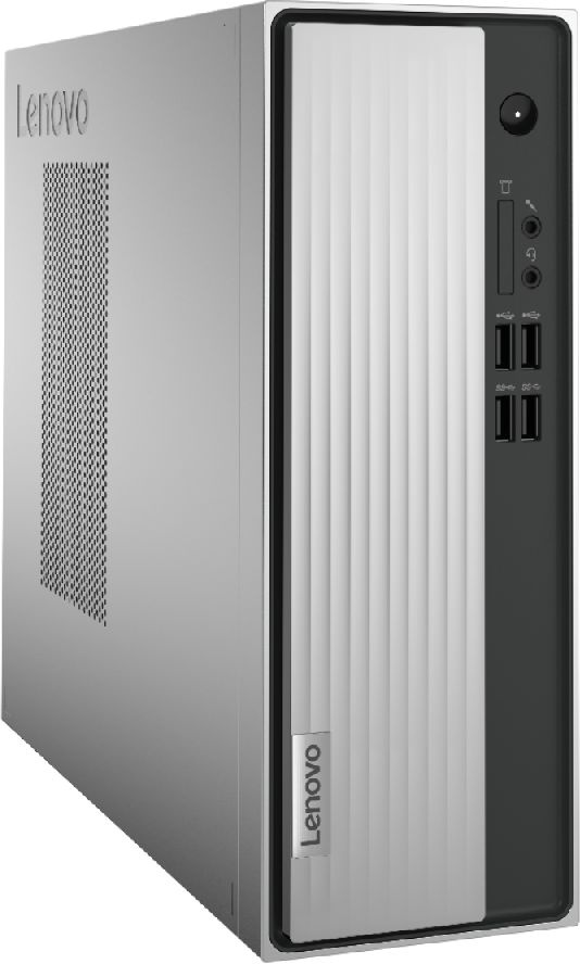 ПК Lenovo IdeaCentre 3 07ADA05 SFF Ryzen 3 3250U (2.6) 8Gb SSD256Gb RGr CR Free DOS GbitEth 90W серый (90MV003VRS)