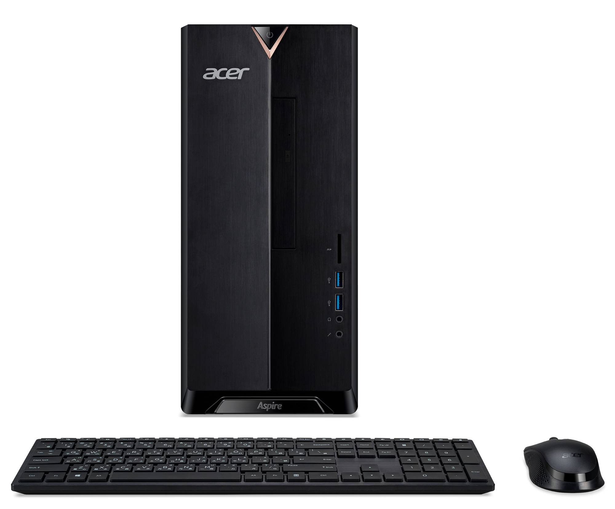 ПК Acer Aspire TC-391 MT Ryzen 3 4300G (3.8) 8Gb SSD256Gb R7 430 4Gb CR noOS GbitEth 250W черный (DT.BFJER.004) — фото 9