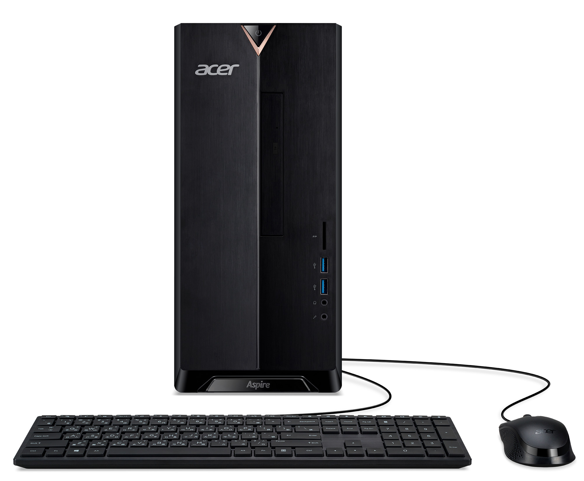 ПК Acer Aspire TC-391 MT Ryzen 3 4300G (3.8) 8Gb SSD256Gb R7 430 4Gb CR noOS GbitEth 250W черный (DT.BFJER.004) — фото 10