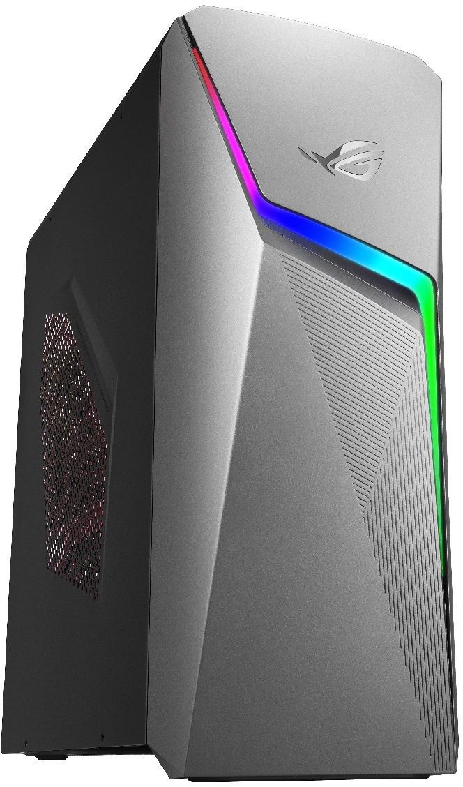 ПК Asus G10DK-A3400G0320 MT Ryzen 5 3400G (3.7) 8Gb 1Tb 7.2k SSD256Gb RTX3060 12Gb noOS GbitEth WiFi BT 500W серый (90PF02S1-M006V0)