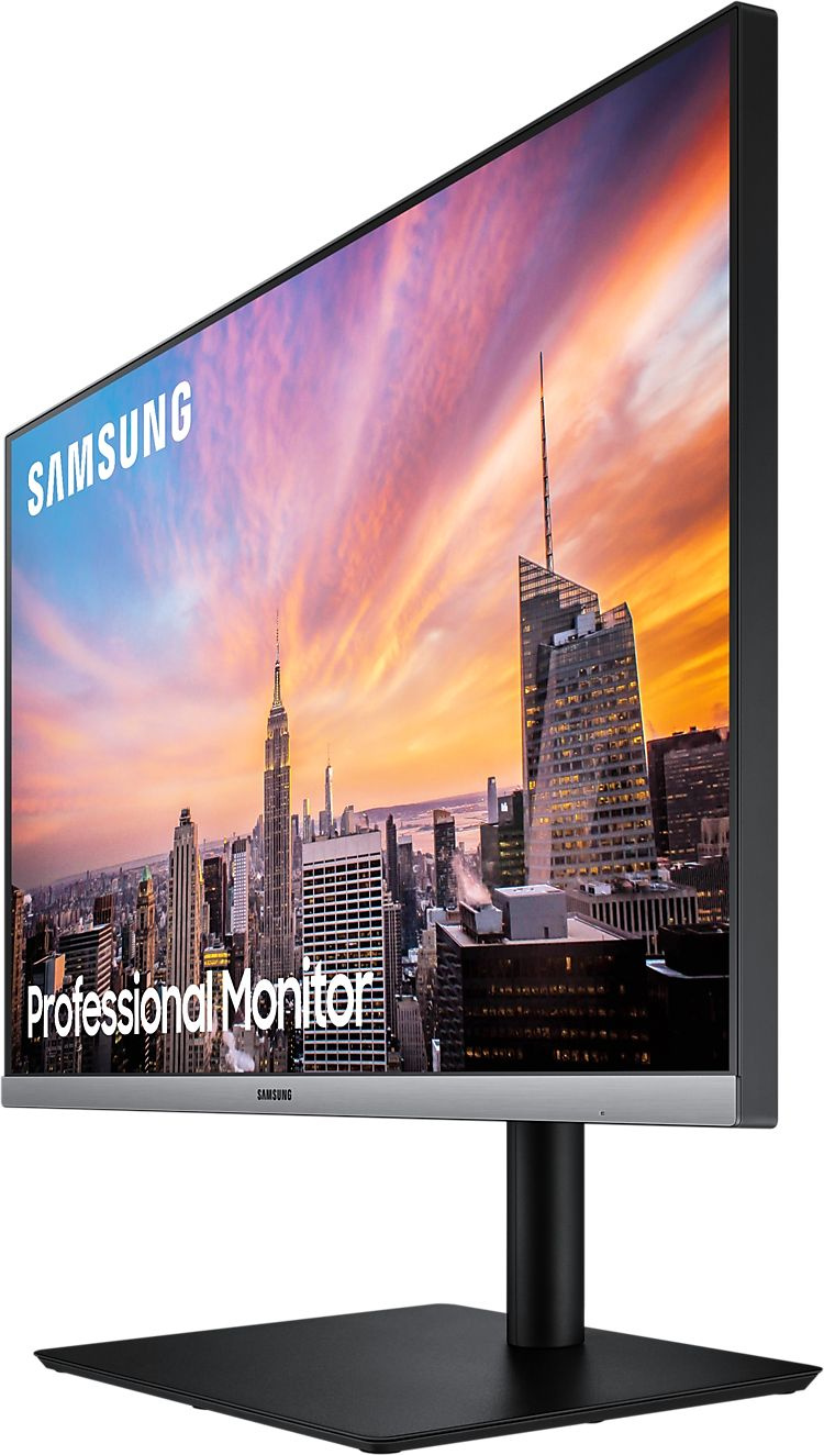 Монитор Samsung 23.8" S24R650FDI темно-серый IPS LED 5ms 16:9 HDMI полуматовая HAS Piv 250cd 178гр/178гр 1920x1080 75Hz VGA DP FHD USB 5.1кг — фото 5