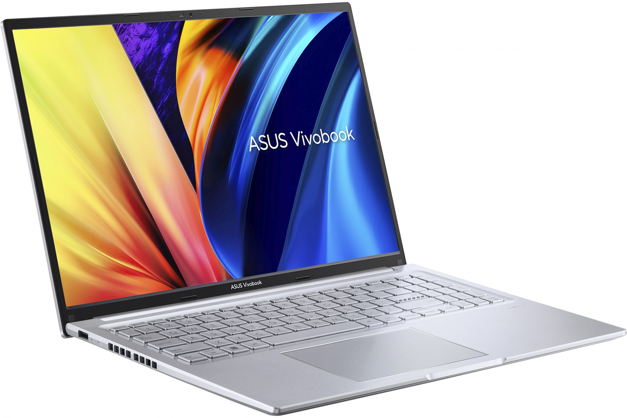 Ноутбук Asus VivoBook 16 M1605YA-MB312 Ryzen 5 7530U 8Gb SSD512Gb AMD Radeon 16" IPS WUXGA (1920x1200) noOS silver WiFi BT Cam (90NB10R2-M00E70) — фото 3