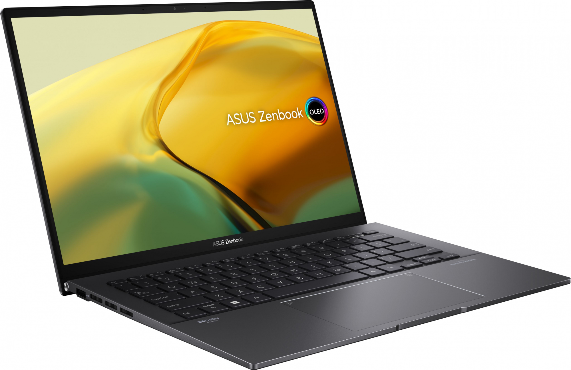 Ноутбук Asus Zenbook 14 UM3402YA-KP660 Ryzen 7 7730U 16Gb SSD1Tb AMD Radeon 14" IPS WQXGA (2560x1600) noOS black WiFi BT Cam Bag (90NB0W95-M014W0) — фото 3