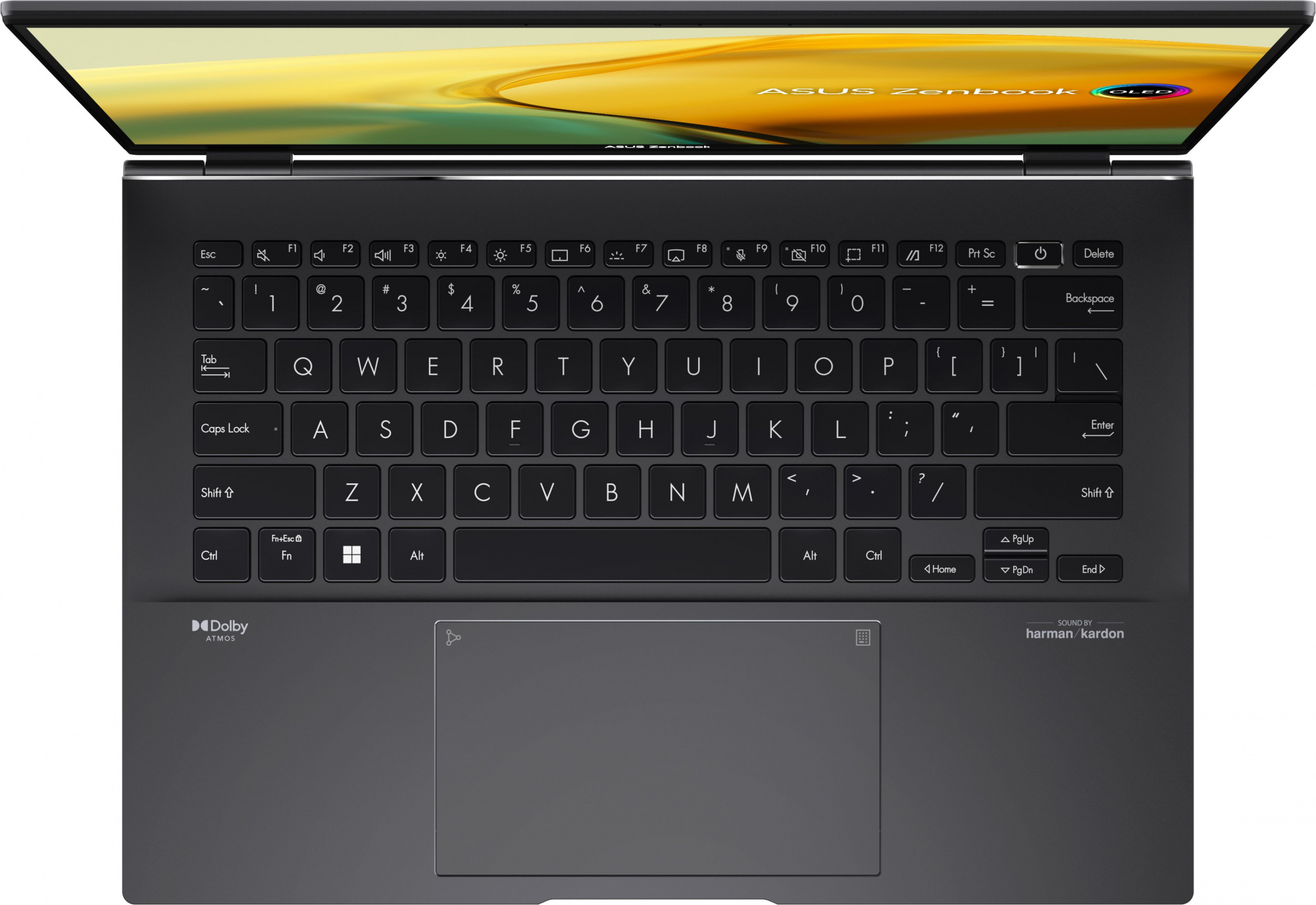 Ноутбук Asus Zenbook 14 UM3402YA-KP660 Ryzen 7 7730U 16Gb SSD1Tb AMD Radeon 14" IPS WQXGA (2560x1600) noOS black WiFi BT Cam Bag (90NB0W95-M014W0) — фото 8