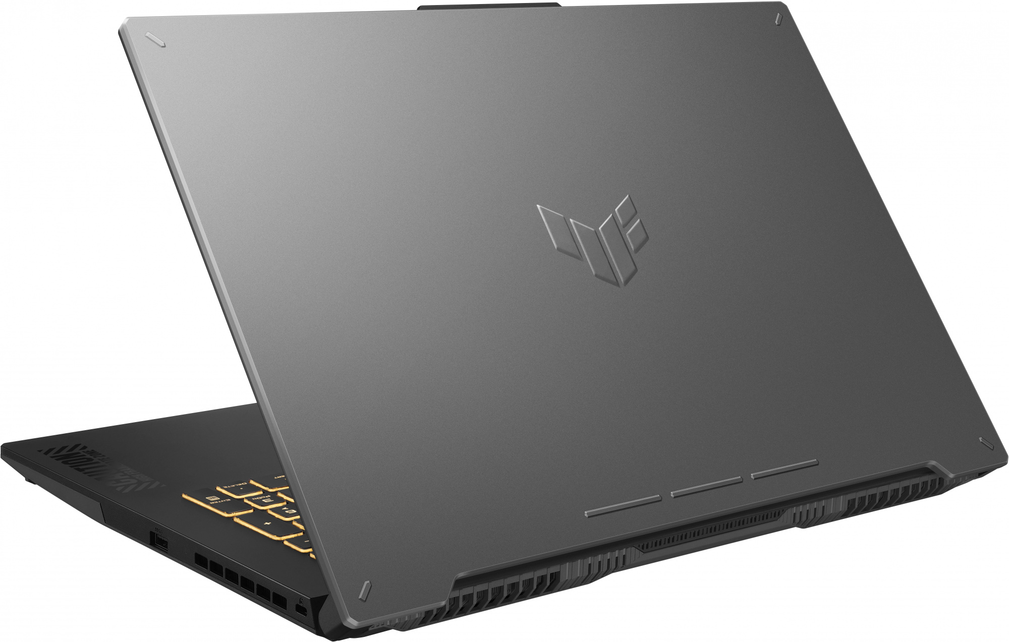 Ноутбук Asus TUF Gaming F17 FX707ZV4-HX076 Core i7 12700H 16Gb SSD512Gb NVIDIA GeForce RTX4060 8Gb 17.3" IPS FHD (1920x1080) noOS grey WiFi BT Cam (90NR0FB5-M004H0) — фото 3