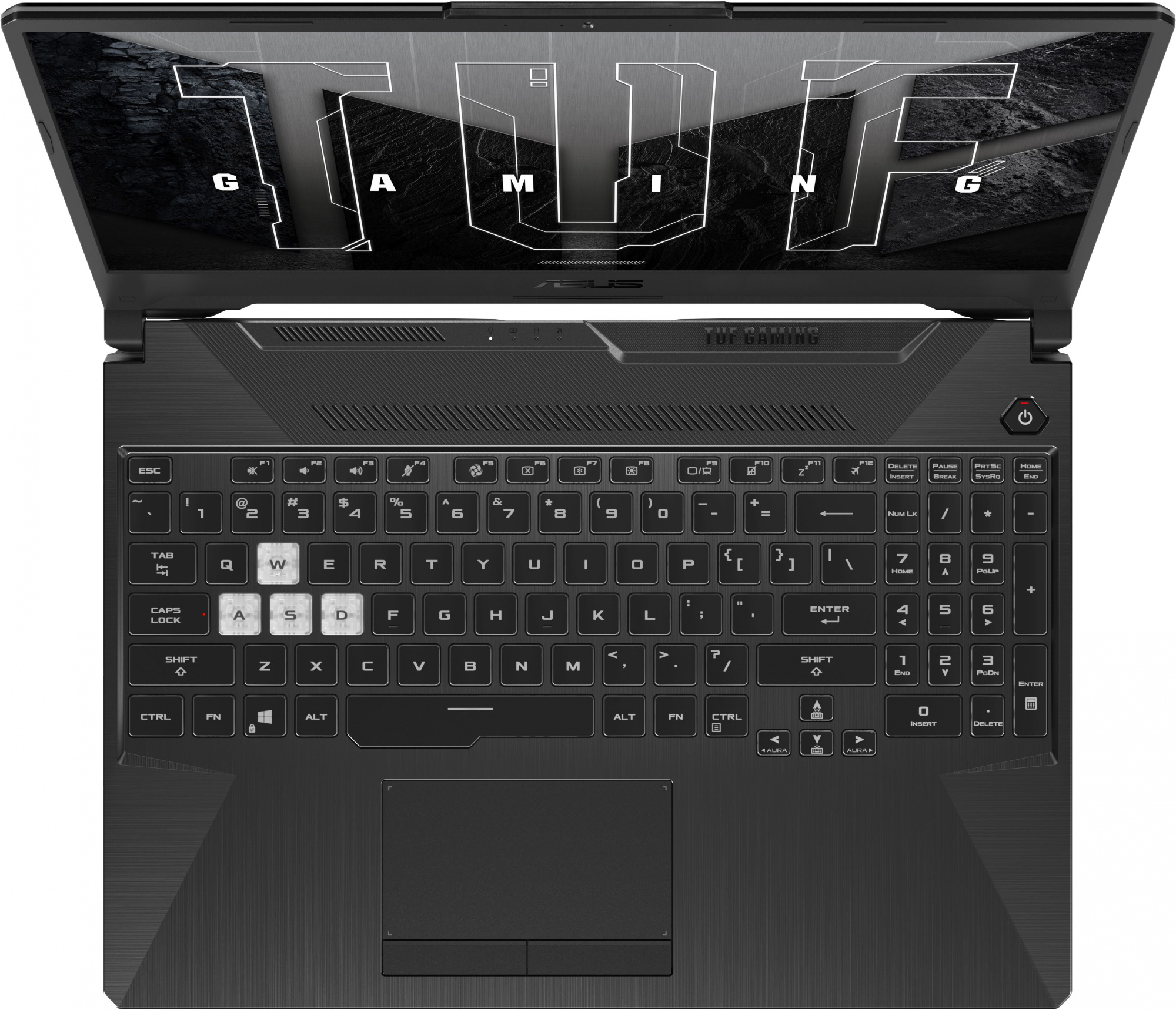 Ноутбук Asus TUF Gaming F15 FX506HF-HN027 Core i5 11400H 16Gb SSD512Gb NVIDIA GeForce RTX 2050 4Gb 15.6" IPS FHD (1920x1080) noOS black WiFi BT Cam (90NR0HB4-M00610) — фото 14