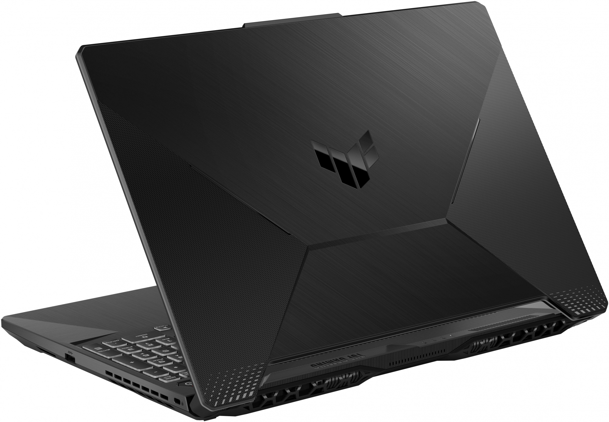 Ноутбук Asus TUF Gaming F15 FX506HF-HN027 Core i5 11400H 16Gb SSD512Gb NVIDIA GeForce RTX 2050 4Gb 15.6" IPS FHD (1920x1080) noOS black WiFi BT Cam (90NR0HB4-M00610) — фото 5