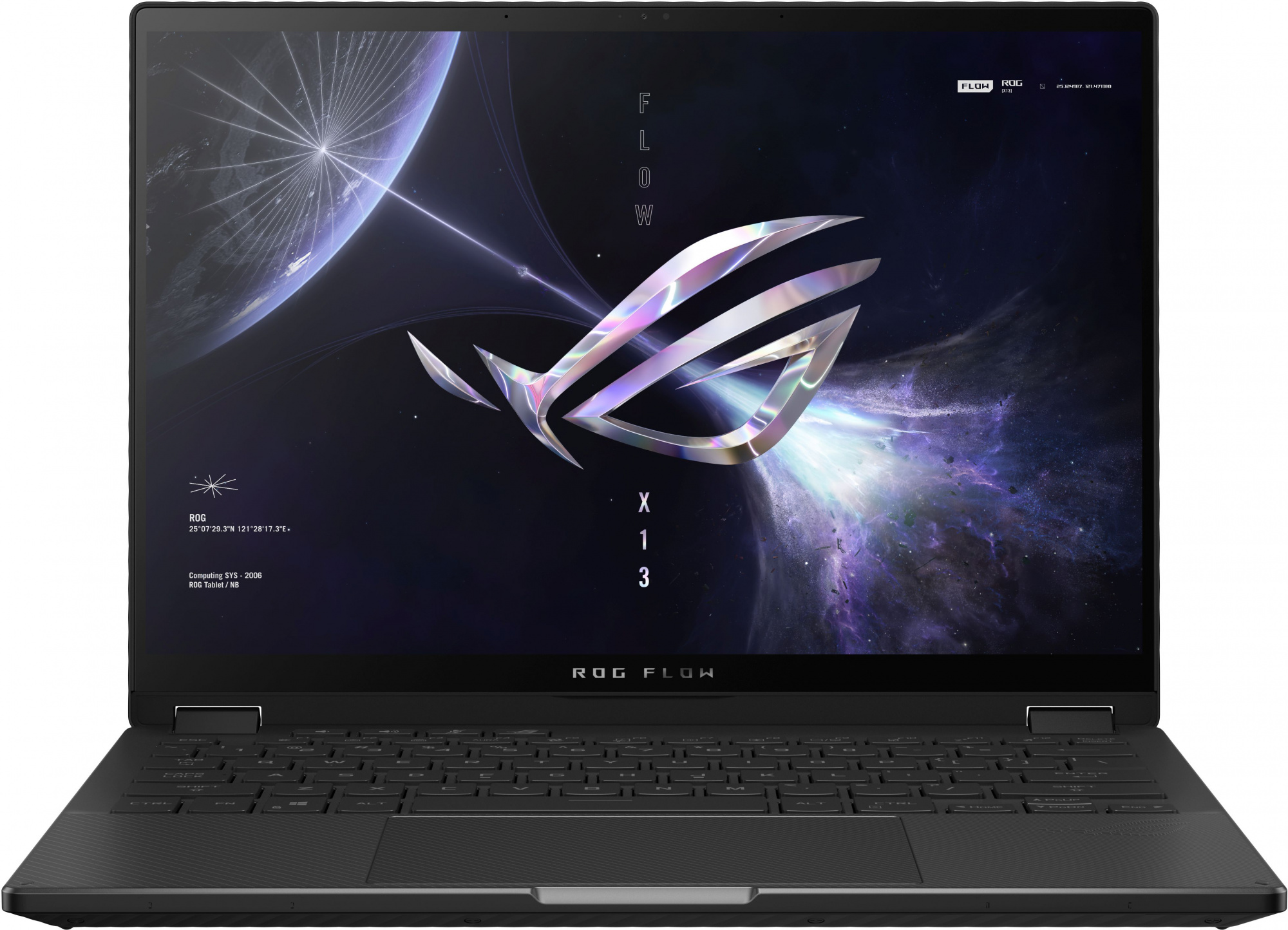 Ноутбук Asus ROG Flow X13 GV302XV-MU020W Ryzen 9 7940HS 16Gb SSD1Tb NVIDIA GeForce RTX4060 8Gb 13.4" IPS Touch WQXGA (2560x1600) Windows 11 Home black WiFi BT Cam Bag (90NR0DT1-M001H0)