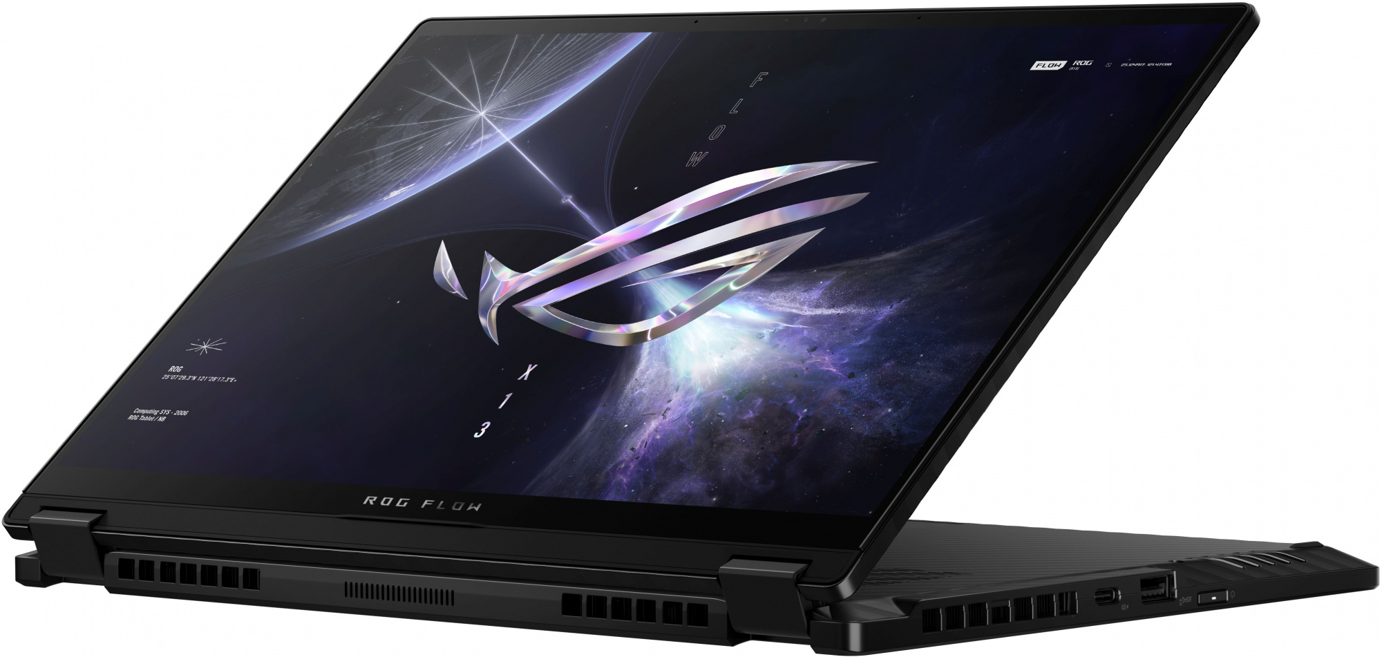 Ноутбук Asus ROG Flow X13 GV302XV-MU020W Ryzen 9 7940HS 16Gb SSD1Tb NVIDIA GeForce RTX4060 8Gb 13.4" IPS Touch WQXGA (2560x1600) Windows 11 Home black WiFi BT Cam Bag (90NR0DT1-M001H0) — фото 15