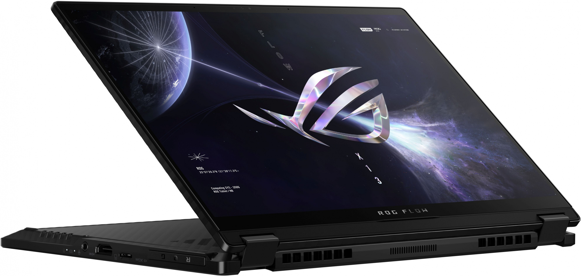 Ноутбук Asus ROG Flow X13 GV302XV-MU020W Ryzen 9 7940HS 16Gb SSD1Tb NVIDIA GeForce RTX4060 8Gb 13.4" IPS Touch WQXGA (2560x1600) Windows 11 Home black WiFi BT Cam Bag (90NR0DT1-M001H0) — фото 16