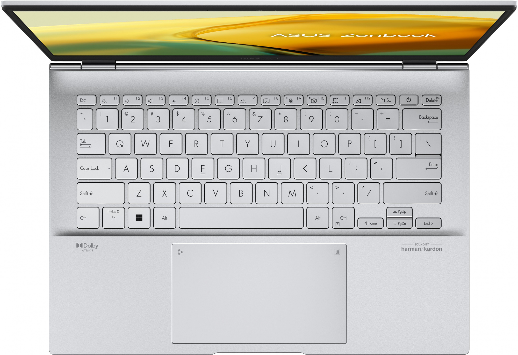 Ноутбук Asus Zenbook 14 UX3402VA-KP308 Core i7 1360P 16Gb SSD1Tb Intel Iris Xe graphics 14" IPS WQXGA (2560x1600) noOS silver WiFi BT Cam Bag (90NB10G6-M00FE0) — фото 8