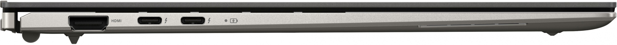 Ноутбук Asus Zenbook S UX5304VA-NQ227W Core i7 1355U 16Gb SSD1Tb Intel Iris Xe graphics 13.3" OLED 2.8K (2880x1800) Windows 11 Home grey WiFi BT Cam Bag (90NB0Z92-M00DE0) — фото 2