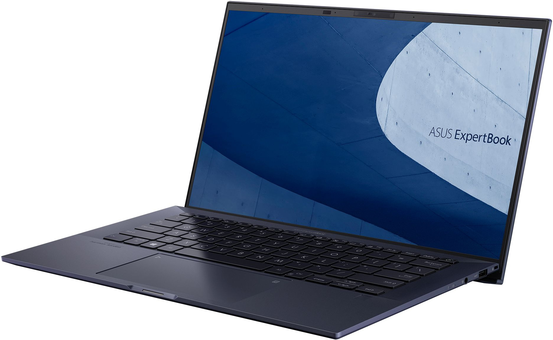 Ноутбук Asus ExpertBook B9 B9400CBA-KC0696X Core i7 1265U 16Gb SSD1Tb Intel Iris Xe graphics 14" IPS FHD (1920x1080) Windows 11 Professional black WiFi BT Cam Bag (90NX04Z1-M00YP0) — фото 3