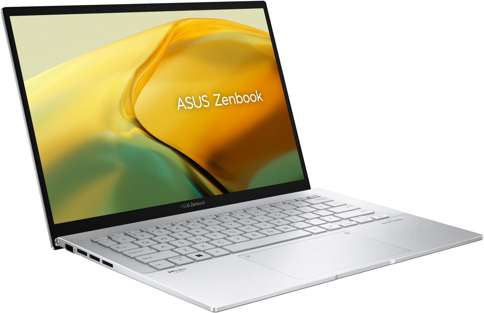 Ноутбук Asus Zenbook 14 UX3402VA-KP309 Core i5 1340P 16Gb SSD512Gb Intel Iris Xe graphics 14" IPS WQXGA (2560x1600) noOS silver WiFi BT Cam (90NB10G6-M00FF0) — фото 3
