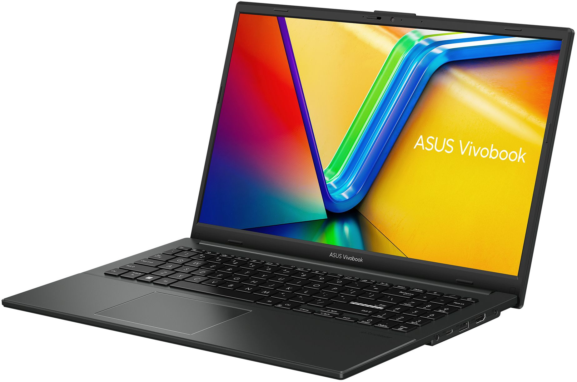 Ноутбук Asus VivoBook E1504FA-BQ038W Ryzen 5 7520U 8Gb SSD512Gb AMD Radeon 15.6" IPS FHD (1920x1080) Windows 11 Home black WiFi BT Cam (90NB0ZR2-M00L50) — фото 4