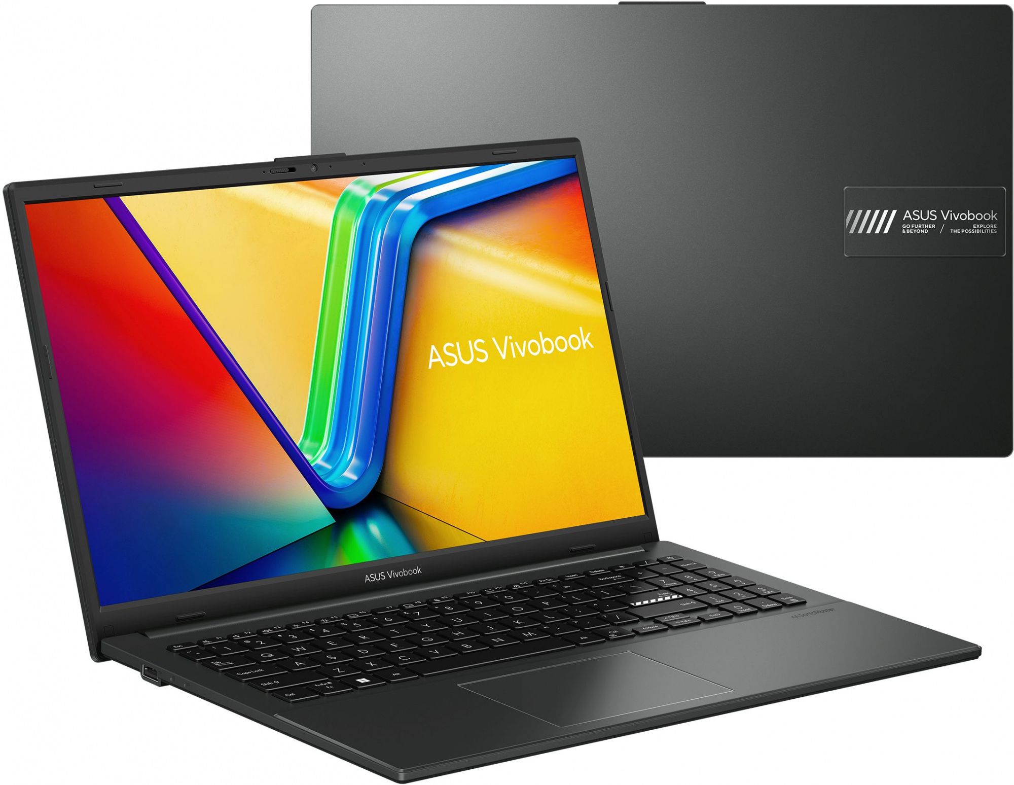 Ноутбук Asus VivoBook E1504FA-BQ038W Ryzen 5 7520U 8Gb SSD512Gb AMD Radeon 15.6" IPS FHD (1920x1080) Windows 11 Home black WiFi BT Cam (90NB0ZR2-M00L50) — фото 8