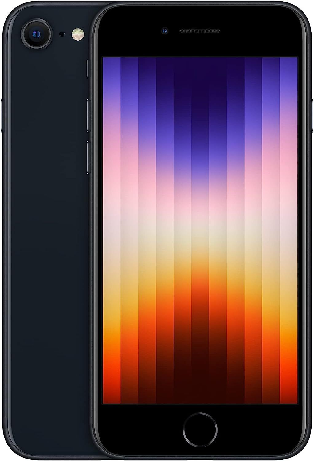 Смартфон Apple A2782 iPhone SE 2022 128Gb 3Gb темная ночь моноблок 3G 4G 1Sim 4.7" 750x1334 iOS 16 12Mpix 802.11 a/b/g/n/ac/ax NFC GPS TouchSc Protect
