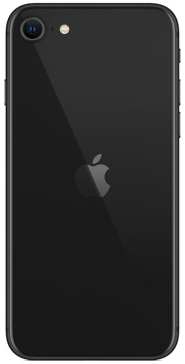 Смартфон Apple A2782 iPhone SE 2022 128Gb 3Gb темная ночь моноблок 3G 4G 1Sim 4.7" 750x1334 iOS 16 12Mpix 802.11 a/b/g/n/ac/ax NFC GPS TouchSc Protect — фото 4
